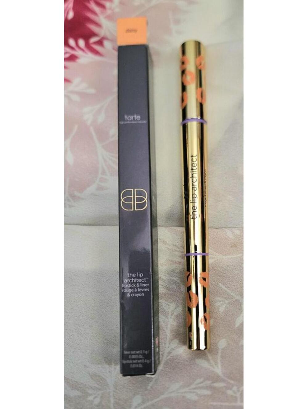 Tarte THE LIP ARCHITECT Lipstick & Liner DAISY BNIB